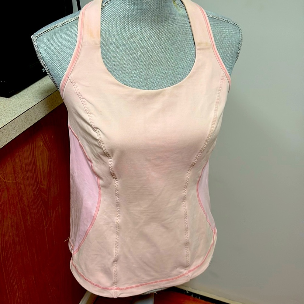 LuLu Lemon pink tank